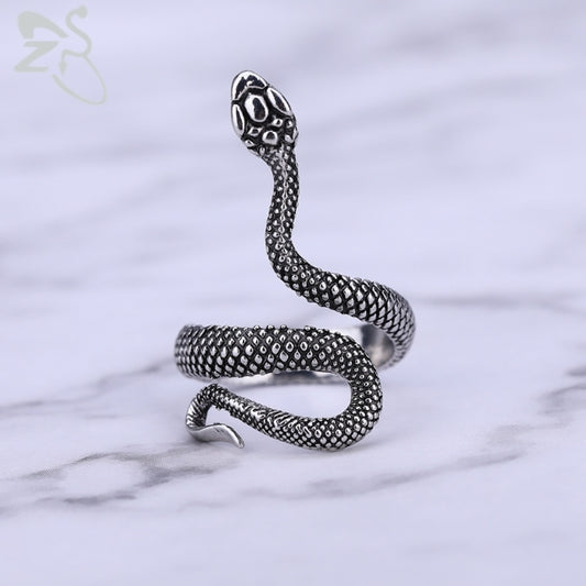 Bague en Serpent Réglable.