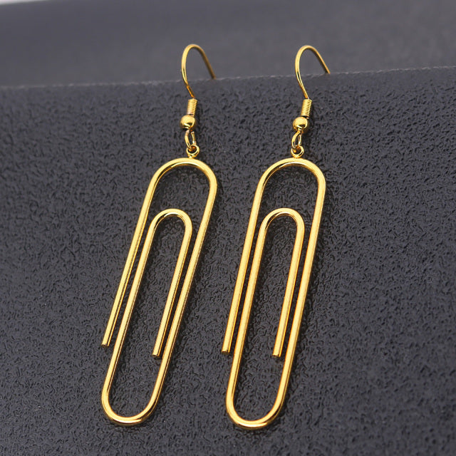 Boucles d'oreilles en trombone