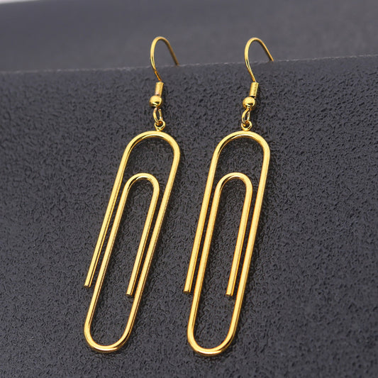 Boucles d'oreilles en trombone