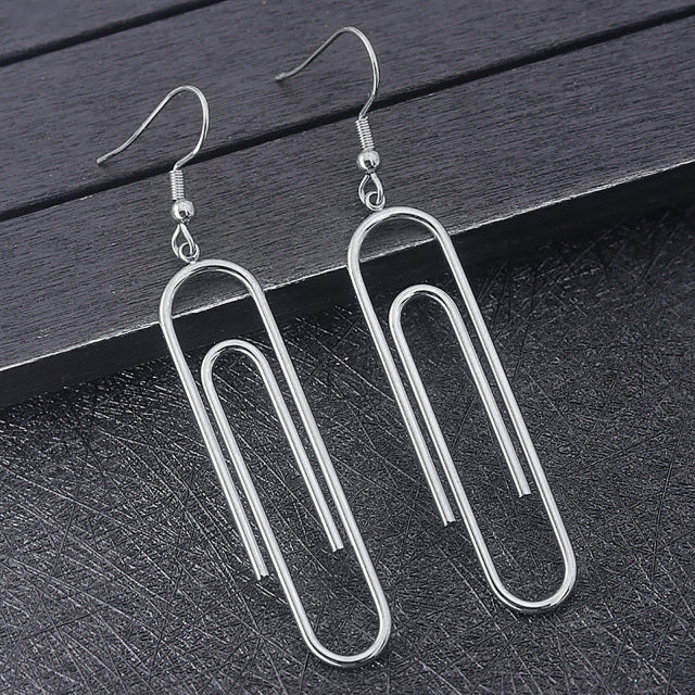 Boucles d'oreilles en trombone